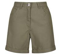 Regatta Womens/Ladies Pemma Shorts - Four Leaf Clover - 18 UK S - Four Leaf Clover - 100% Cotton Poplin