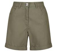 Regatta Womens/Ladies Pemma Shorts (Four Leaf Clover) - Khaki material_Synthetic - Size 18 Short