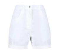 Regatta Womens/Ladies Pemma Shorts - White - 18 UK S - White - 100% Cotton Poplin
