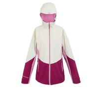 Regatta Womens/Ladies Raddick III Waterproof Jacket - Light Vanilla/Beaujolais/Lilas - 8 UK - Light Vanilla/Beaujolais/Lilas