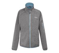Regatta Womens/Ladies Ravenhill Full Zip Fleece Top (Heather/Coronet Blue) - Chocolate - Size 16 UK