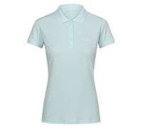 Regatta Womens/Ladies Remex II Marl Active Polo Shirt (Bleached Aqua) - Pale Green - Size 8 UK