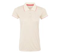 Regatta Womens/Ladies Remex II Polo Neck T-Shirt (Light Vanilla) - White - Size 16 UK