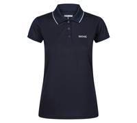Regatta Womens/Ladies Remex II Polo Neck T-Shirt - Solid Navy - 10 UK - Solid Navy - 100% Polyester
