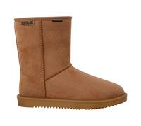 Regatta Womens/Ladies Risely Waterproof Faux Fur Lined Winter Boots (Burnt Tan) - Size UK 3