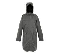 Regatta Womens/Ladies Romine II Waterproof Jacket (Grey Sky Marl/Black) - Dark Grey material_polyester - Size 12 UK