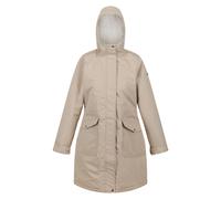 Regatta Womens/Ladies Romine Waterproof Parka (Barleycorn/Light Vanilla) - Khaki - Size 16 UK