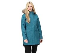 Regatta Womens/Ladies Sabinka Faux Fur Trim Parka (12 UK) (Dragonfly)