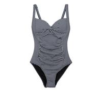 Regatta Womens/Ladies Sakari Seeksucker Tummy Control One Pi26 UK Navy/White RG