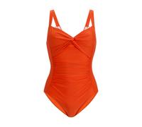 Regatta Womens Sakari Tummy Control One Piece Swimsuit - Tangerine Tango - 26 UK - Tangerine Tango - 85% Recycled Polyester/15% Elastane