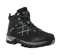 (6.5 UK, Black/Bleached Aqua) Regatta Womens/Ladies Samaris III Walking Boots