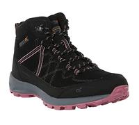 Regatta Womens/Ladies Samaris Lite Walking Boots (3 UK) (Black/Heather Rose)