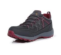 Regatta Womens/Ladies Samaris Lite Walking Shoes (3 UK) (Granite/Beetroot Red)