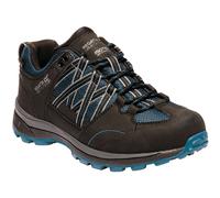 Regatta Womens Ladies Samaris Low Waterproof Seam Sealed Walking Shoes - Black Rubber - Size UK 4