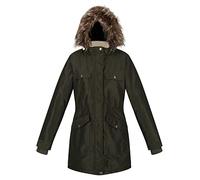 Regatta Womens/Ladies Samiyah Insulated Parka (8 UK) (Dark Khaki)