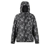 Regatta Womens/Ladies Serenton Ink Blot Waterproof Jacket - Monochrome - 12 UK - Monochrome - 100% Polyester