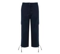 Regatta Womens/Ladies Shorebella Capri Trousers - Navy - 12 UK - Navy - 56% Viscose/40% Cotton/4% Elastane
