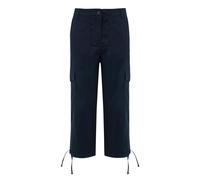 Regatta Womens/Ladies Shorebella Capri Trousers - Navy - 8 UK - Navy - 56% Viscose/40% Cotton/4% Elastane