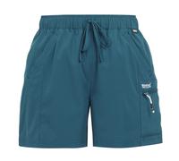 (16 UK, Moroccan Blue) Regatta Womens/Ladies Travel Light Packaway Shorts