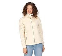 Regatta Womens/Ladies Velour Full Zip Fleece Jacket (14 UK) (Light Vanilla)