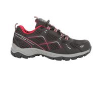 Regatta Womens/Ladies Vendeavour Walking Shoes (Granite/Pink Potion) - Dark Grey - Size UK 6.5