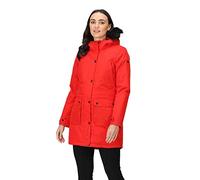 Regatta Womens Voltera Waterproof Insulated Parka Jacket - Red - Size 20 UK