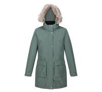 Regatta Womens/Ladies Voltera Heated Waterproof Jacket (Dark Forest Green) material_polyester - Size 16 UK