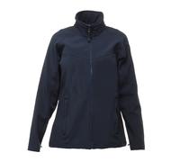Regatta Womens/Ladies Uproar Softshell Jacket (Water Repellent & Wind Resistant) (Navy/Navy) - Size 22 UK