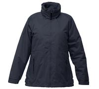 (12, Navy) Regatta Womens/Ladies Waterproof Windproof Jacket (Fleece Lined)