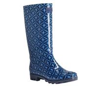 Regatta Womens/Ladies Wenlock Tile Wellington Boots (5 UK) (Navy)