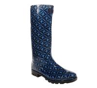 Regatta Womens/Ladies Wenlock Tile Wellington Boots (Navy) - Size UK 5
