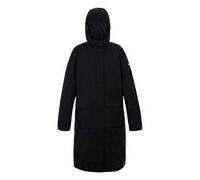 Regatta Womens/Ladies Yarli Longline Waterproof Jacket Dark Khaki/Black 16 UK