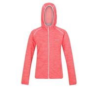 Regatta Womens/Ladies Yonder Full Zip Hoodie (14 UK) (Neon Peach)