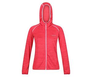 Regatta Womens/Ladies Yonder Full Zip Hoodie (14 UK) (Rethink Pink)