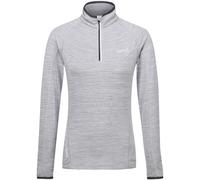 Regatta Womens Ladies Yonder Half Zip Long Sleeve Moisture Wicking Top - White - Size 14 UK