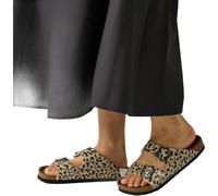 Regatta Womens Lady Mia Cork Wedge Summer Flip Flop Sandals - Abstract Floral