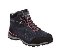 Regatta Womens/Ladies Samaris Suede Walking Boots (4 UK) (Navy/Duchess Pink)