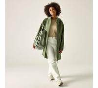 Regatta Women's Levita Longline Hooded Waterproof Jacket in Olive | Size: 16 Regatta Olive 16