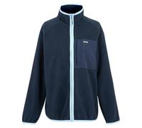 Regatta Womens Lilana Full Zip Fleece Jacket - Navy/Chambray Blue - 10 UK - Navy/Chambray Blue - 100% Recycled Polyester