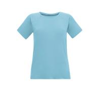 Regatta Women's Limonite T-Shirt - Washed Denim - 10 UK - Washed Denim - 65% Polyester/30% Recycled Polyester/5% Elastane