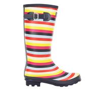 Regatta Women's Ly Fairweather II Tall Durable Wellington Boots - Multicoloured Stripe - Multicoloured Stripe - 7 UK