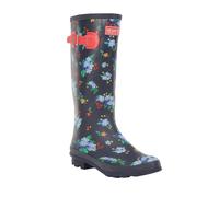 Regatta Women's Ly Fairweather II Tall Durable Wellington Boots - Navy/Red - Navy/Red - 3 UK