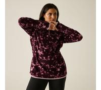 Regatta Women's Margot Quarter Zip Fleece - Fig Brushstroke Print