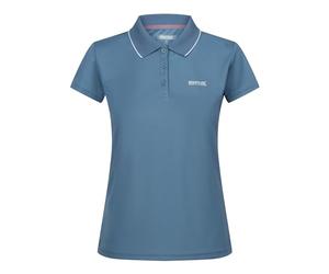 Regatta Womens Maverick V Active Polo Shirt, Coronet Blue, 20 UK