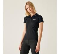 Regatta Maverick V Active Women's Polo Shirt, Black, 14, Black, 14 (L)