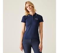 Regatta Women's Maverick V' Quick Drying Active Short Sleeve T-Shirts/Polos/Vests Navy