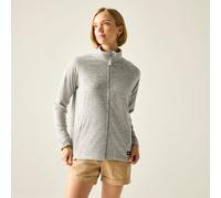 Regatta Women's Mayse Full Zip Lightweight Marl Fleece in Light Grey | Size: 8 Regatta Light Grey 8