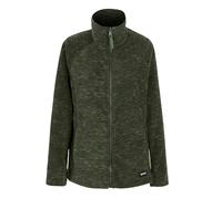 Regatta Womens Mayse Full Zip Fleece Jacket - Dark Khaki - 12 UK - Dark Khaki - 70% Polyester/30% Recycled Polyester