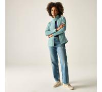 Regatta Women's Mayse Full Zip Lightweight Marl Fleece in Teal | Size: 14 Regatta Teal 14