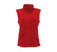 (10, Classic Red) Regatta Womens/Ladies Micro Fleece Bodywarmer / Gilet